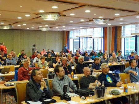 Mit über 80 Teilnehmern war das Seminar des Fachverbandes geprüfter Baumpfleger wieder gut besucht. Foto: Banse